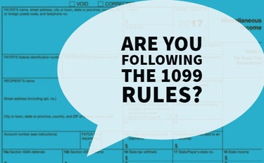 Common Mistakes on 1099 Rules