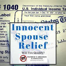 The IRS Innocent Spouse Rule