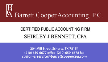Barrett Cooper & Associates PC Company Logo by Shirley Bennett in Schertz TX