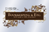 Bookkeeping & Etc.