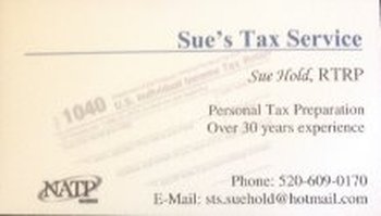 Sue's Tax Service