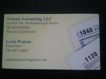 Tax Preparers and Tax Attorneys Watson Accounting, LLC in Hampton VA