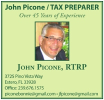 John Picone / Tax Preparer Company Logo by John Picone in ESTERO FL
