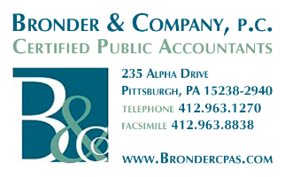BRONDER & COMPANY, P.C. Company Logo by David Meade in Pittsburgh PA