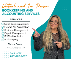 Perez Accounting Tax Notary Company Logo by Perez Accounting Tax Notary in Orlando FL