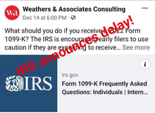 IRS delays