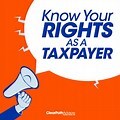 Your Rights With the IRS Concerning (the TBOR) Taxpayer Bill of Rights