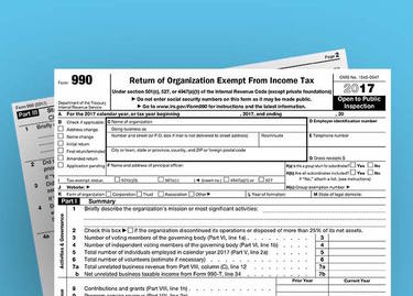 what Is The Form 990 about?