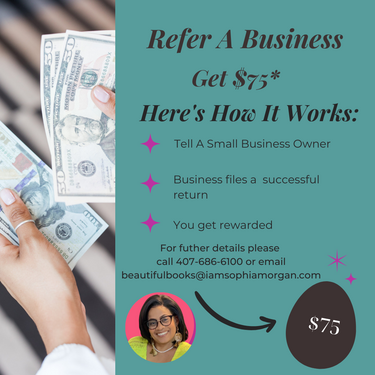Earn $75 When You Refer A Small Business!